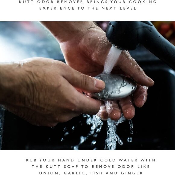 Kutt Kitchen Santoku Knife Set 7 Inch Chef's Knife German Stainless Steel Blade - Picture 3 of 4